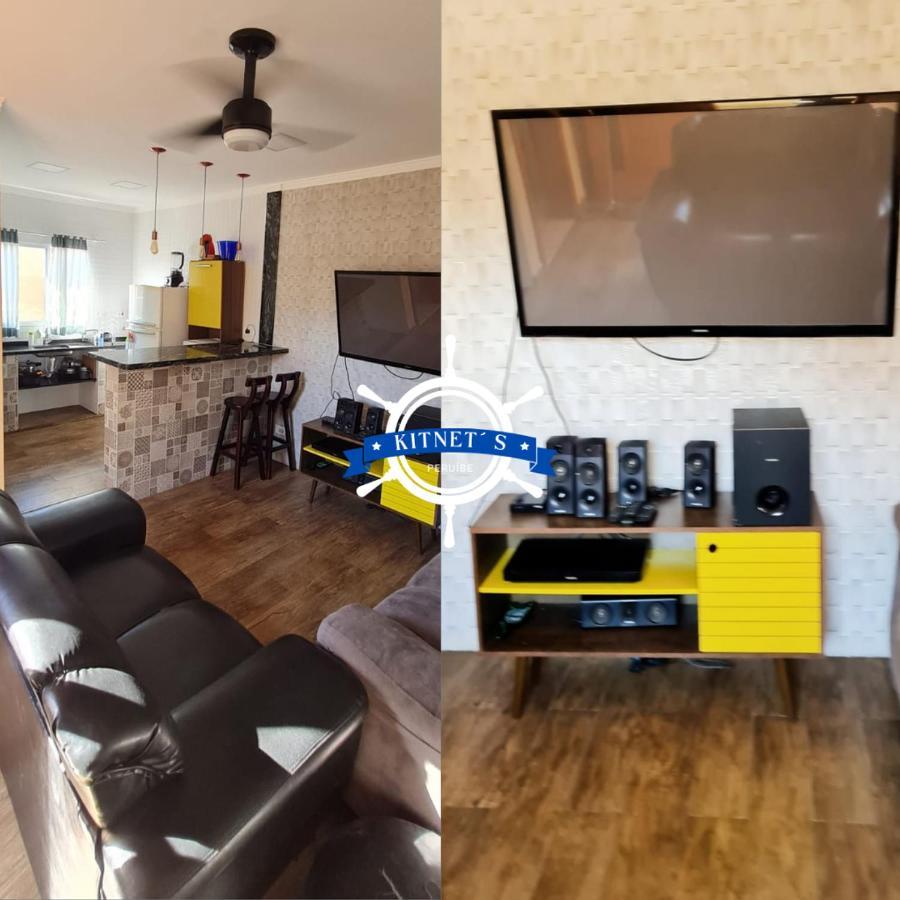 Villa Casa Temporada Com Wi-Fi E Garagem Privativa Peruíbe Exterior foto